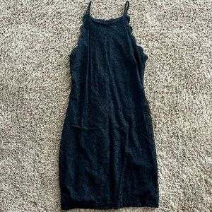 Fitted lace dress